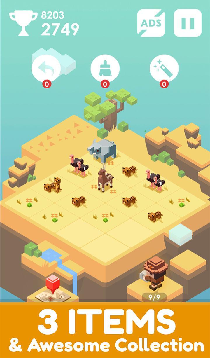 Journey of 2048 Game Screenshot