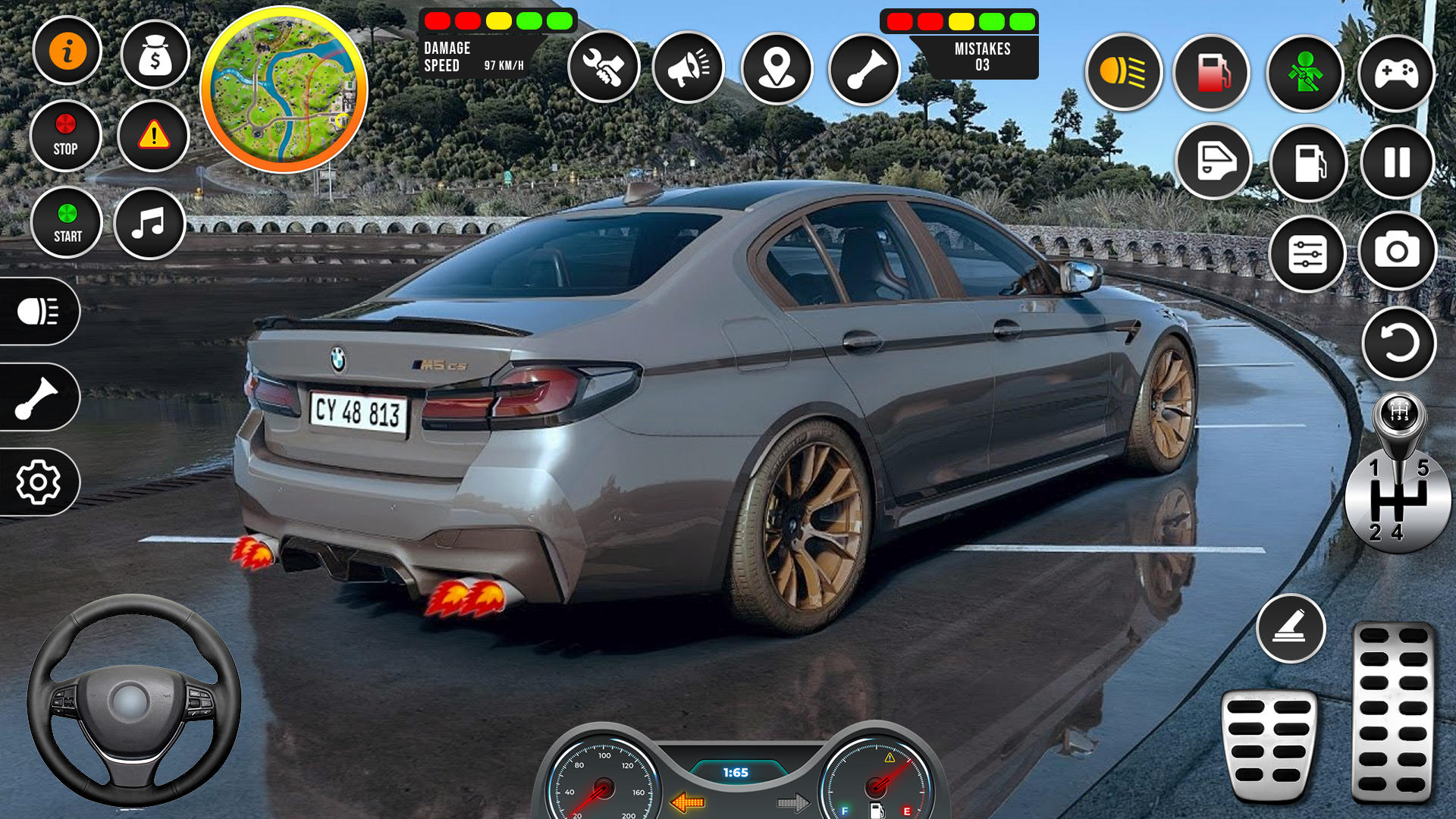 Screenshot of Real Car Driving 3D Simulator