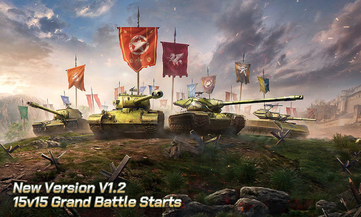 Screenshot 1 of Tank Legion 15v15 Battle 1.4.0