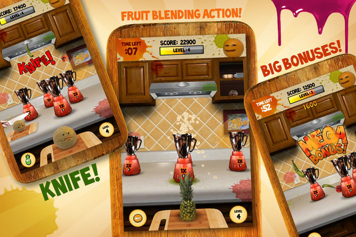 Annoying Orange: Kitchen Carnage screenshot game