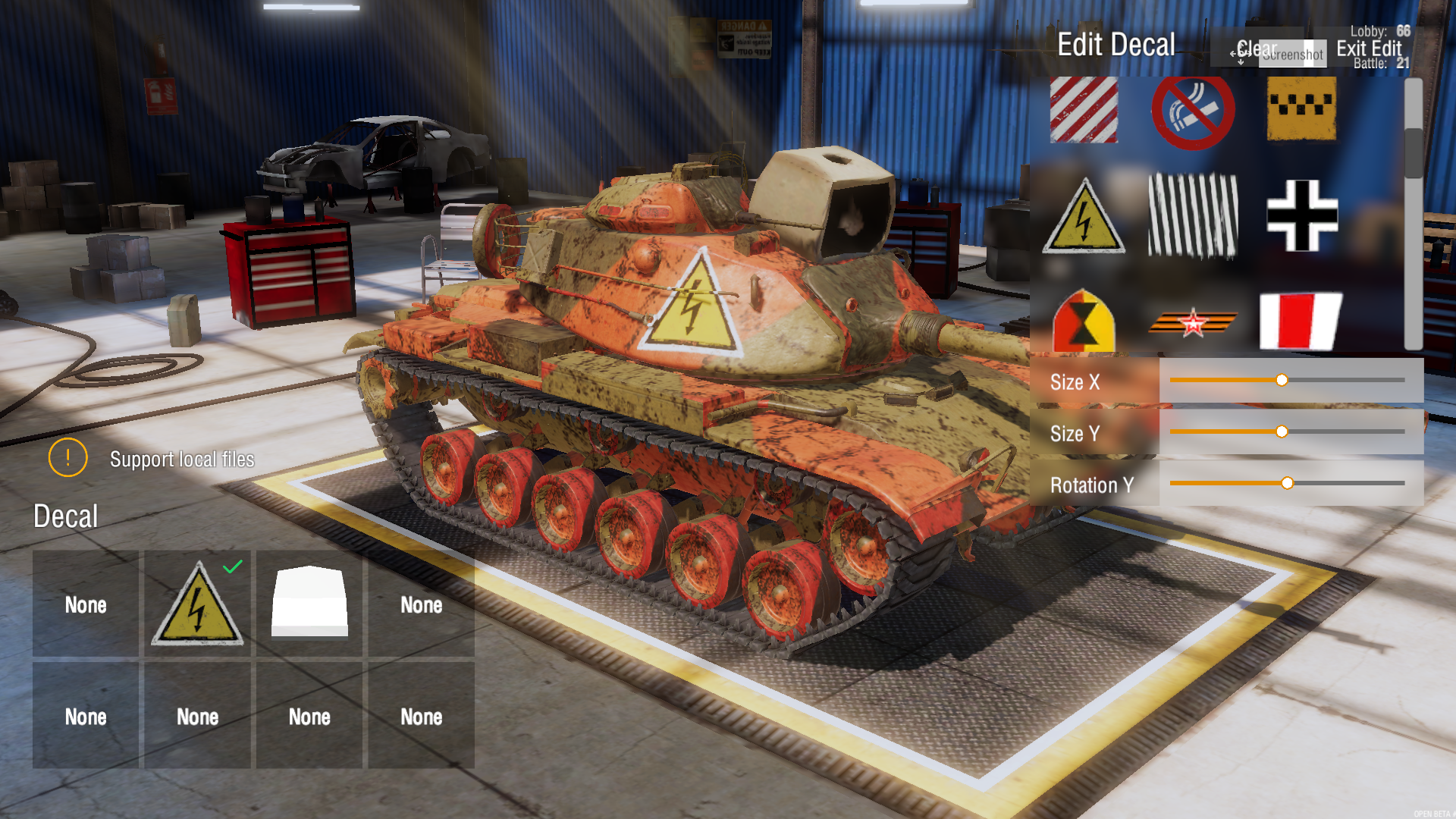 Screenshot of Panzer War : DE