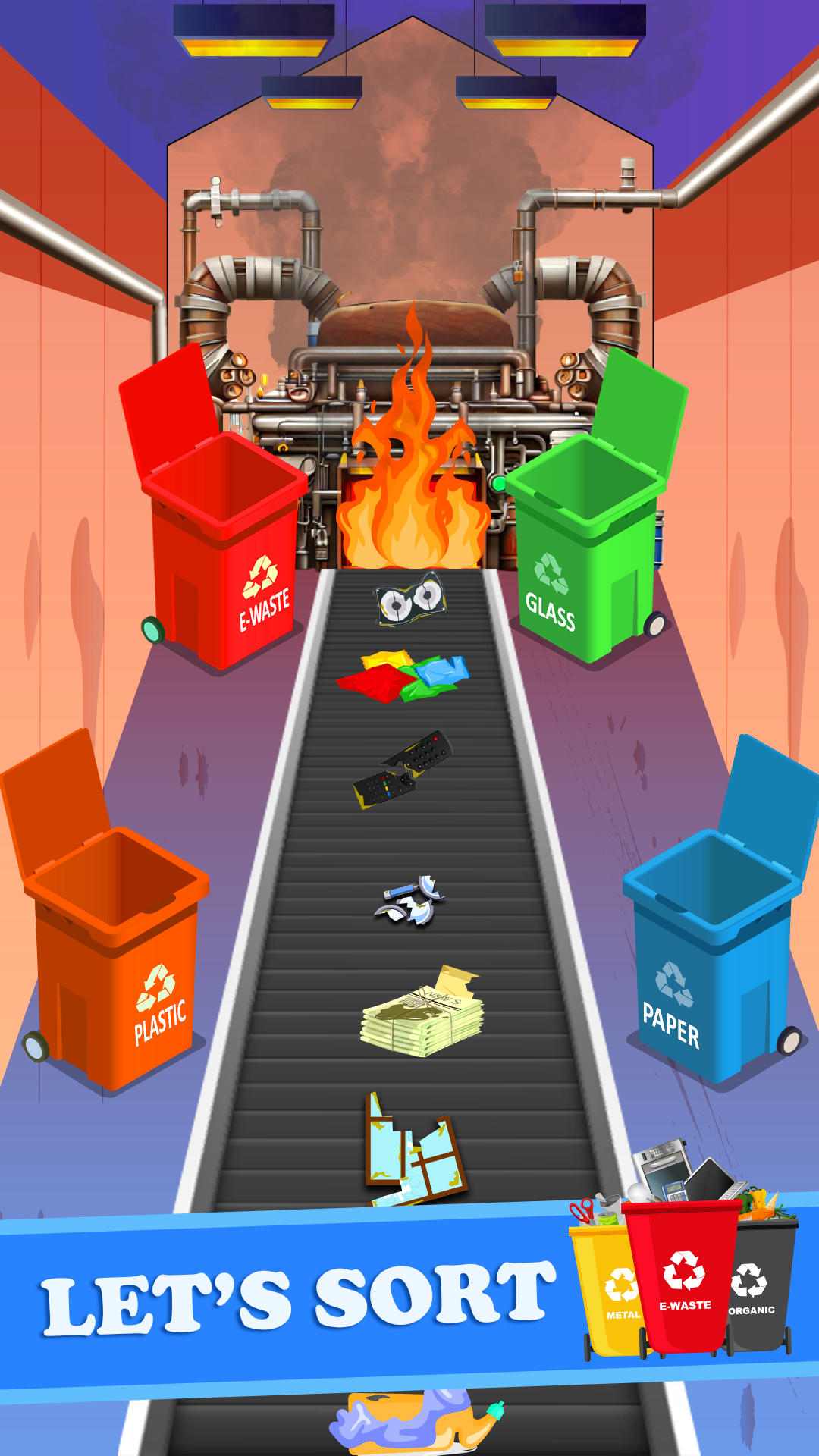 Screenshot 1 of การคัดแยกขยะ: เกมถังขยะ 1.1