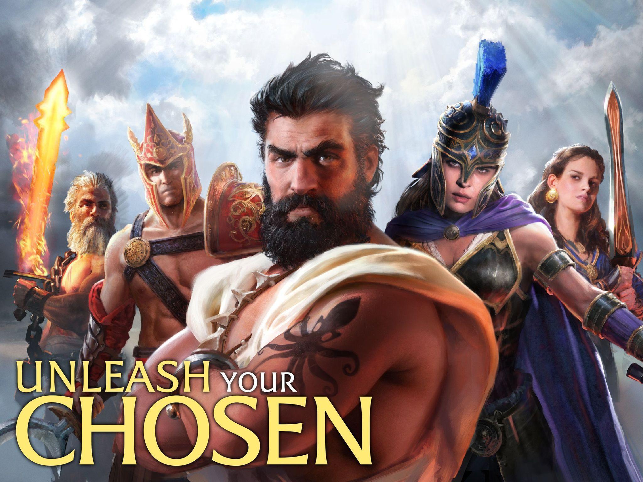 Captura de Tela do Jogo Olympus Rising: Strategy game