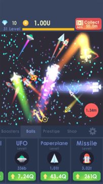 Idle Rocket - Aircraft Evolution & Space Battle Game Screenshot