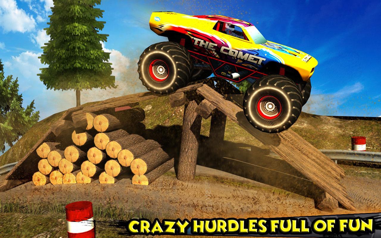 Monster Truck Rider 3D Game Screenshot