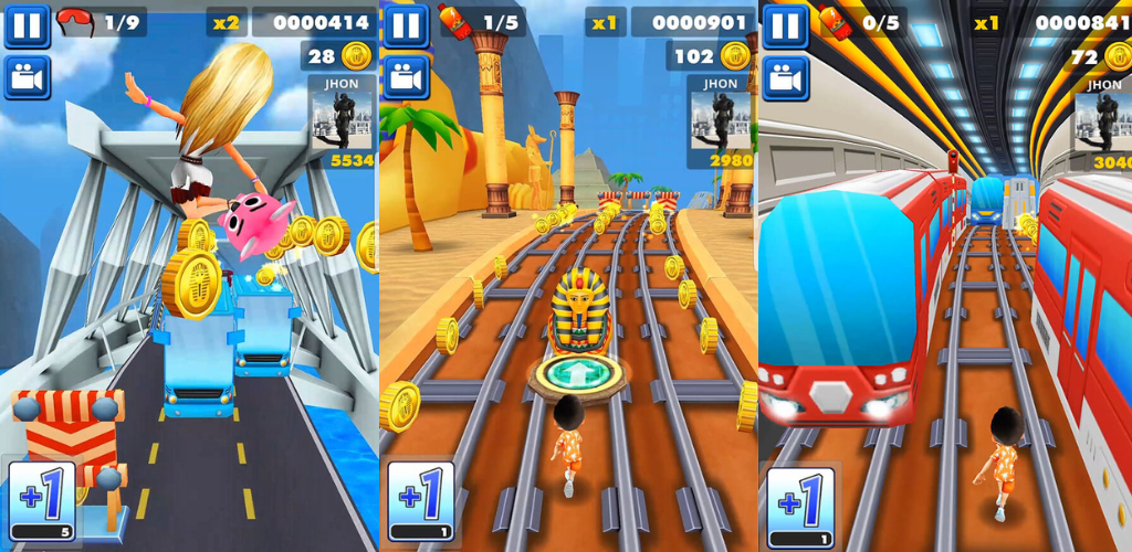 Bus Dash: Subway Adventure ภาพหน้าจอเกม