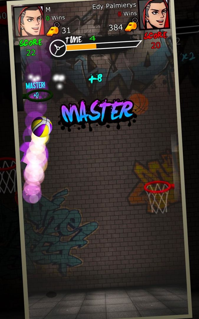 Dunk Shot Basket 게임 스크린 샷