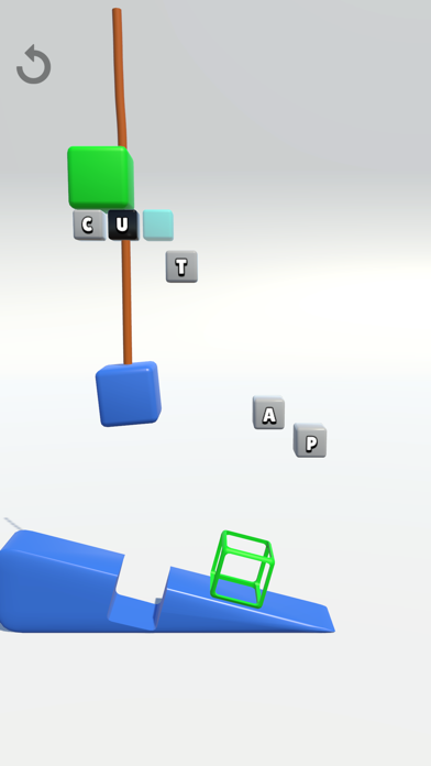 Letter Up 3D Game Screenshot
