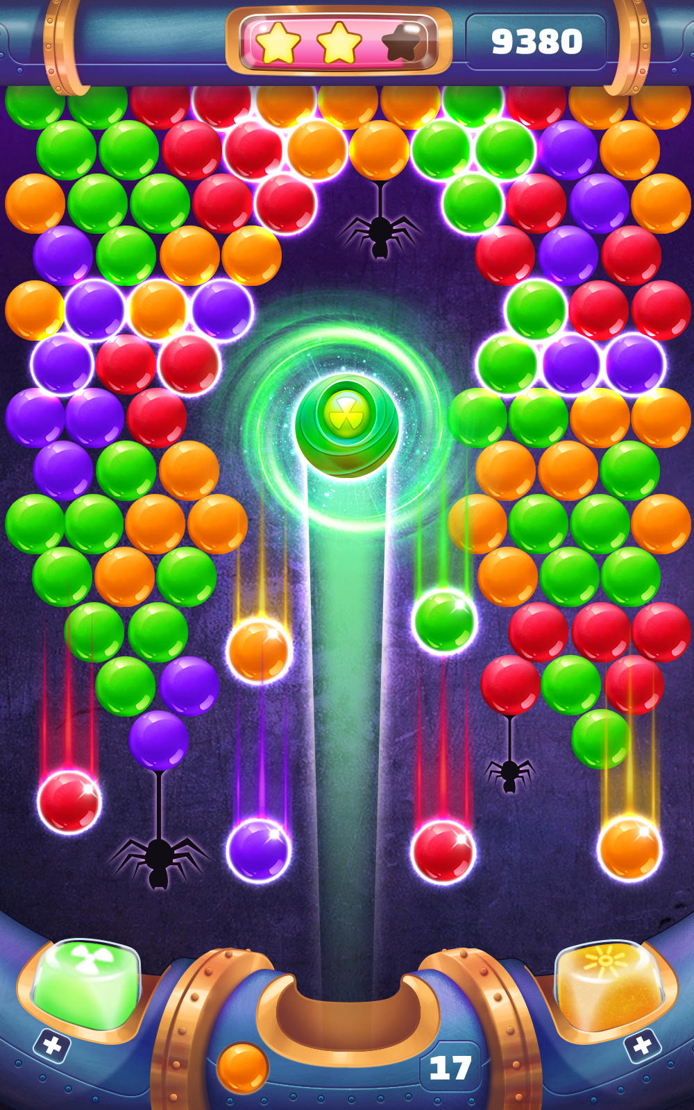 Halloween Bubble Shooting Game Game Screenshot