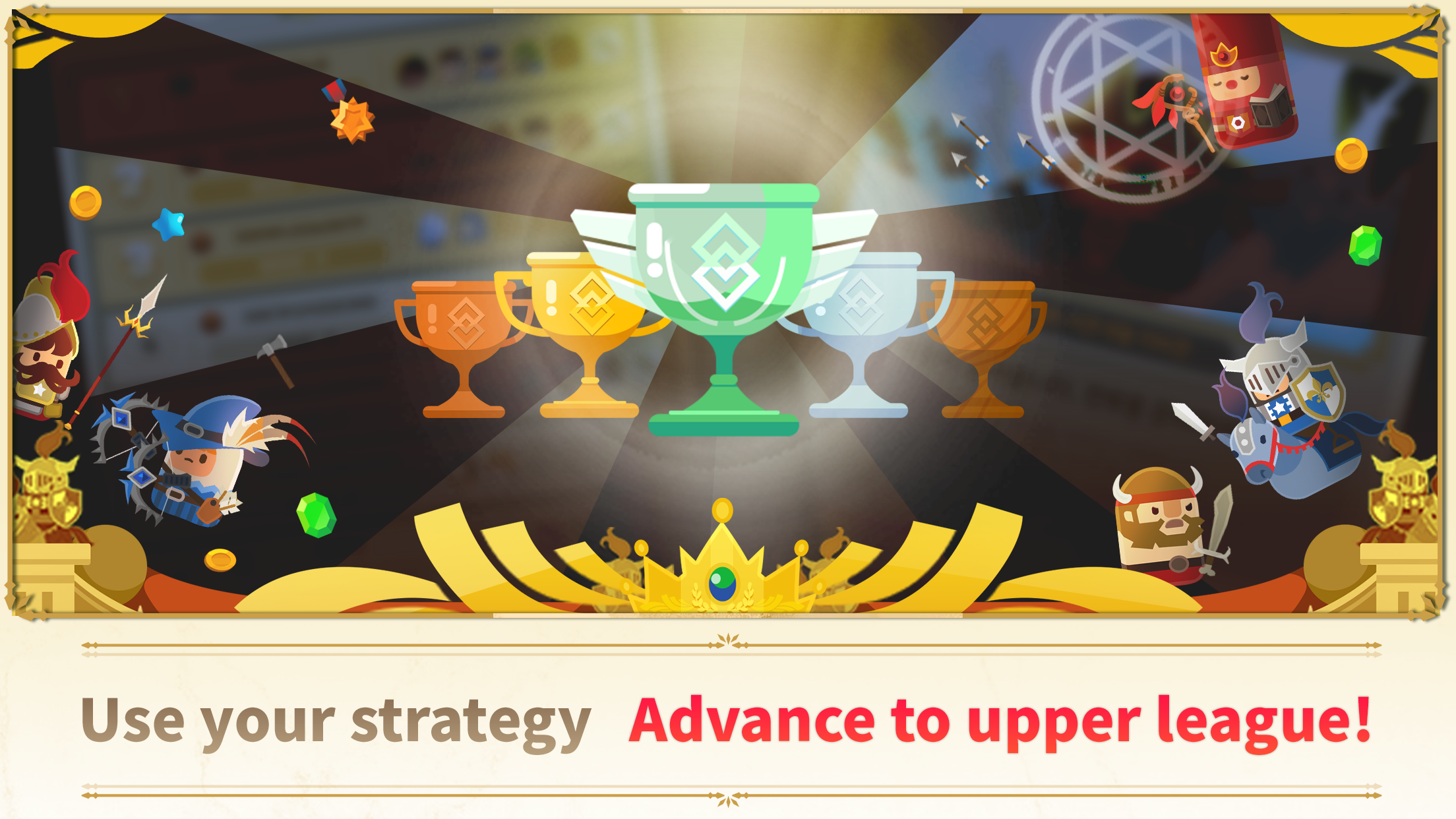 Merge Tactics: Kingdom Defense Game Screenshot
