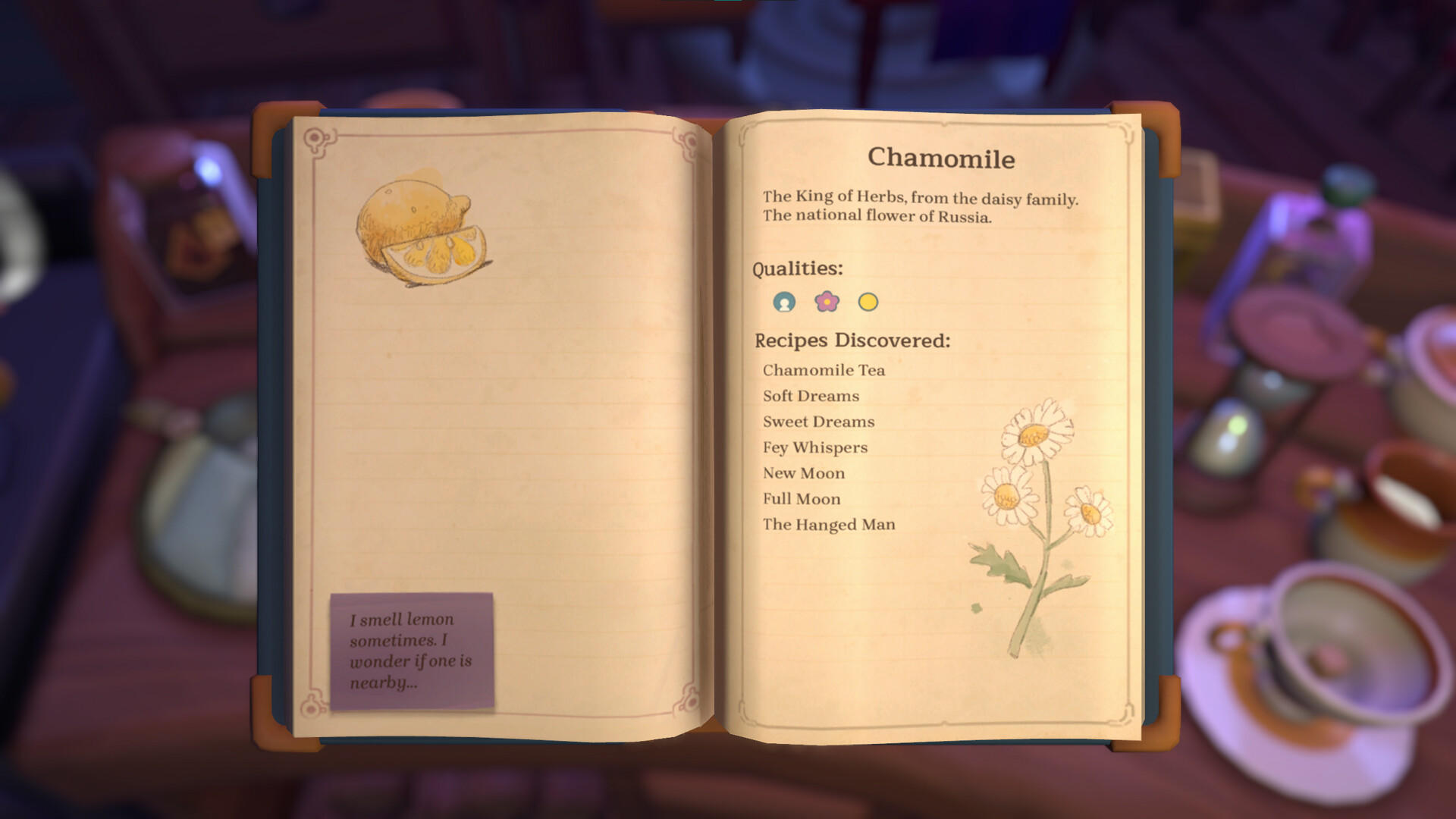 Loose Leaf: A Tea Witch Simulator screenshot game