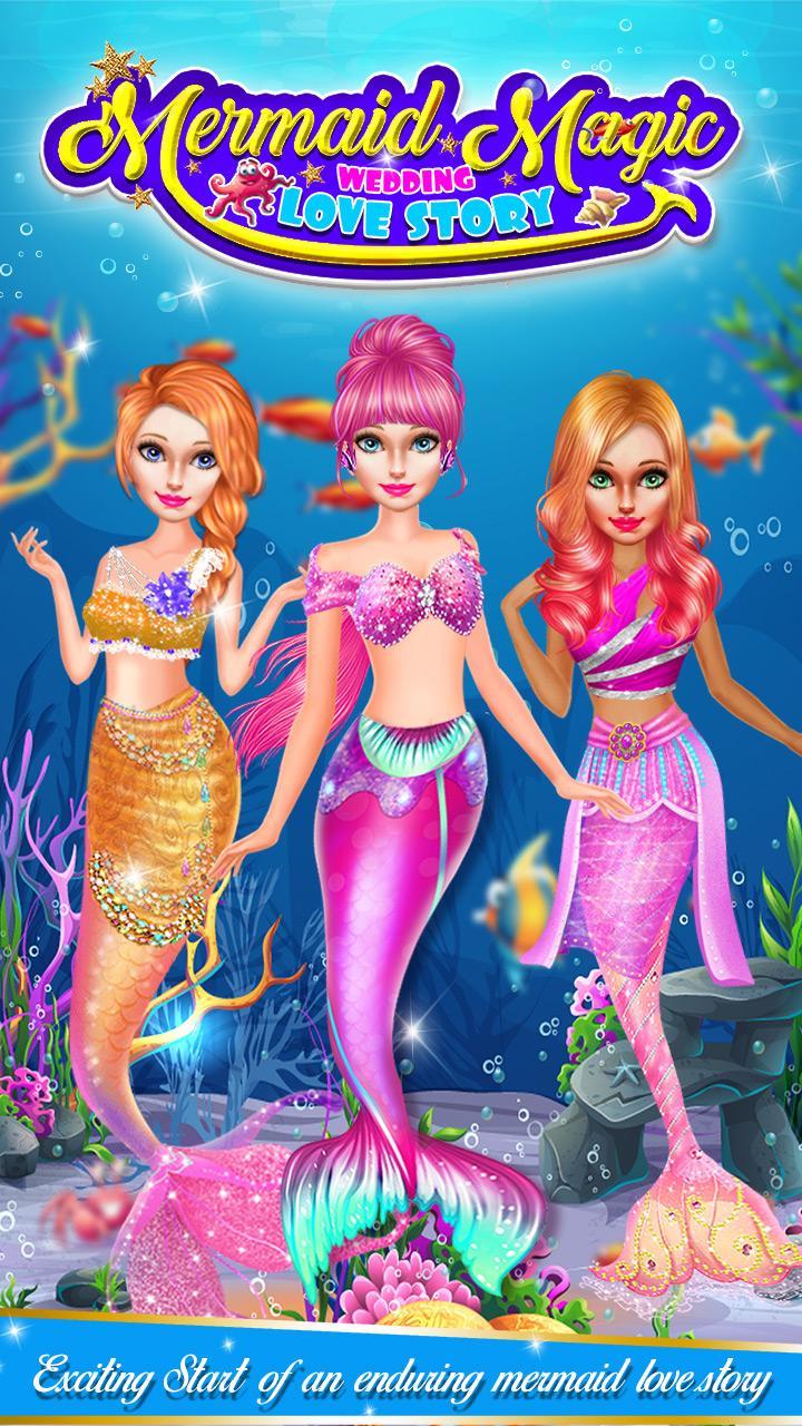 Mermaid Magic Wedding Love Story! Game Screenshot