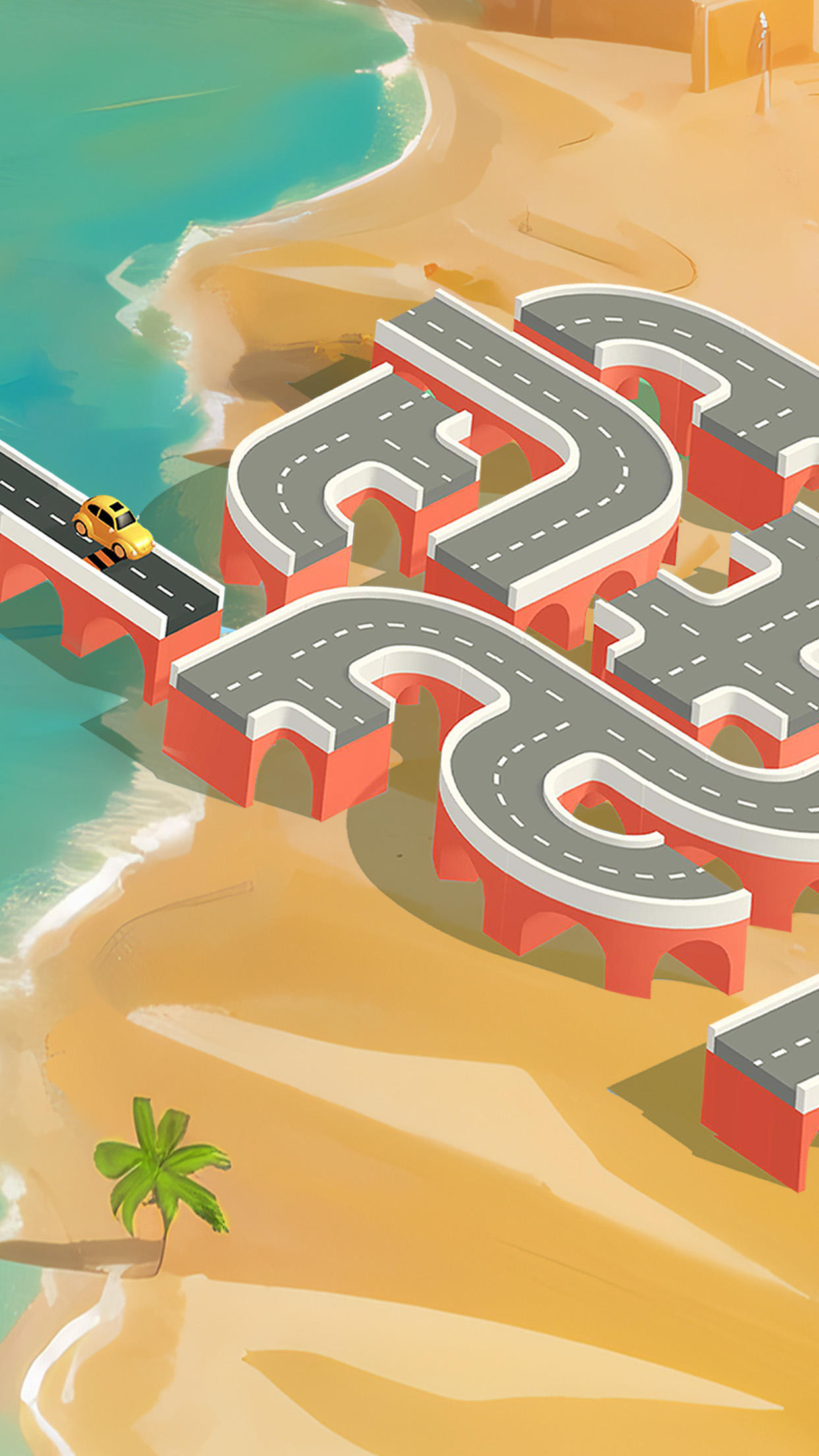 Captura de Tela do Jogo Traffic Builder - Water Puzzle