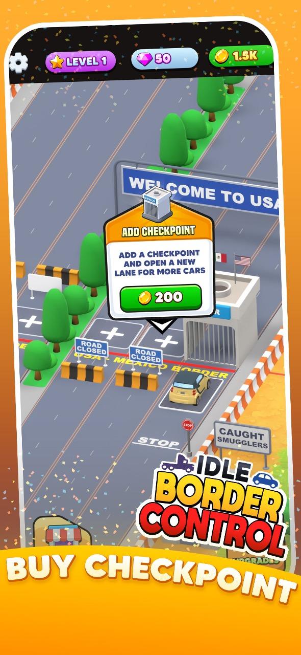 Idle Border Control Game Screenshot
