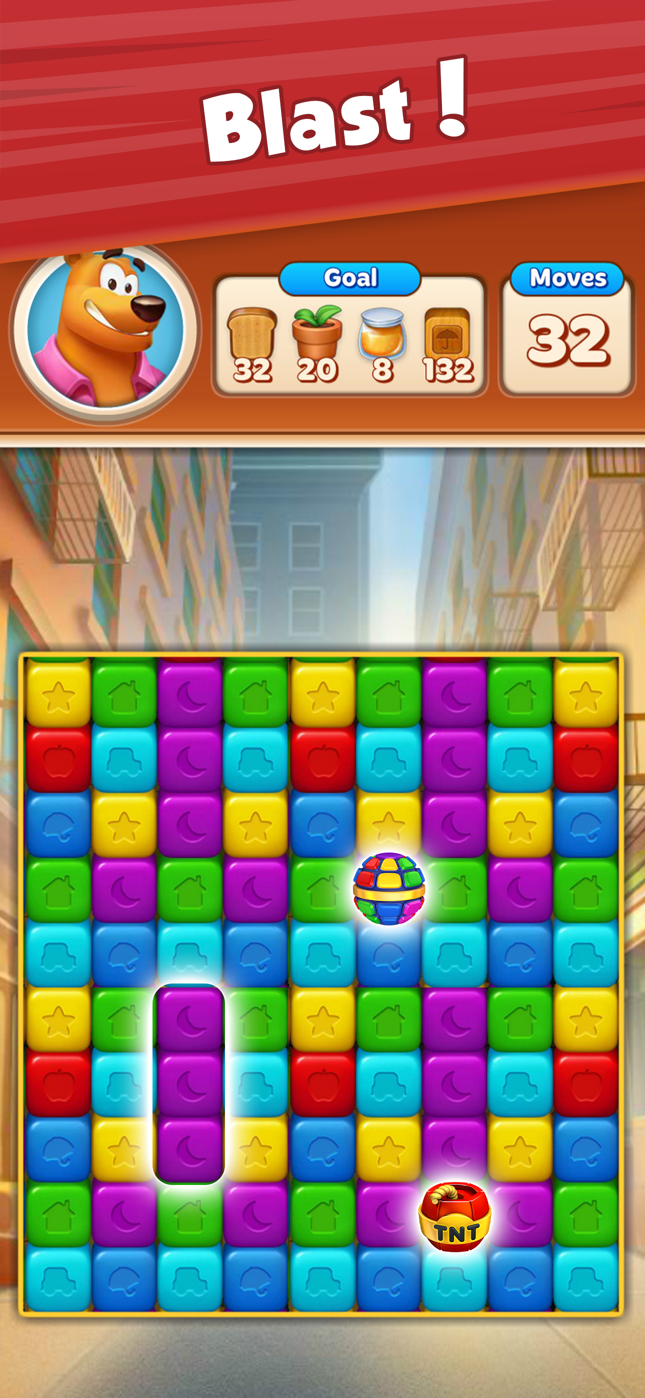 Cuplikan Layar Game Forest Rescue 3: Blast!