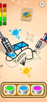 Tattoo Artist Games Ink Master Game Screenshot