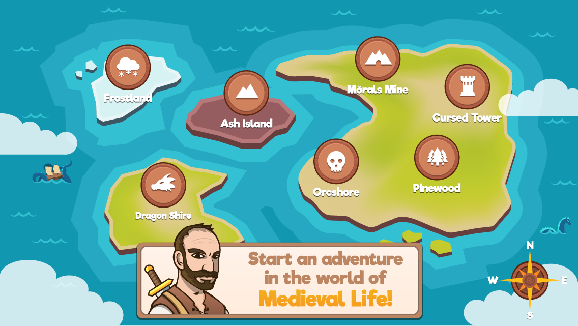 Medieval Life : Middle Ages Game Screenshot