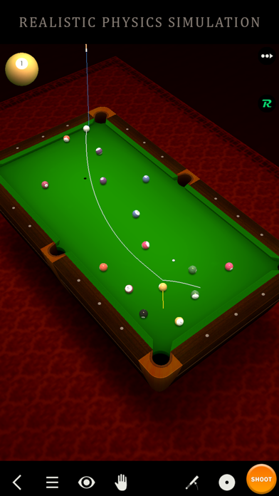 Captura de Pantalla del Juego Pool Break Lite - 3D Billar y Snooker