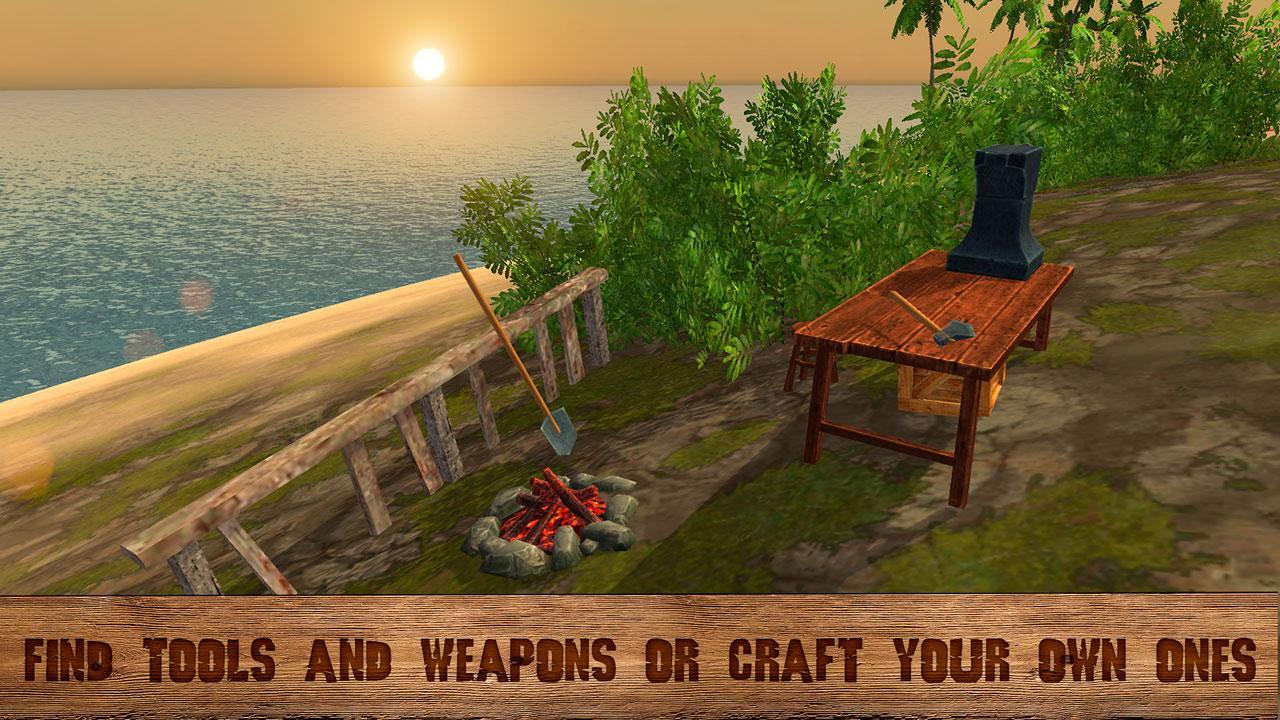 Cuplikan Layar Game Ocean Island Survival 3D