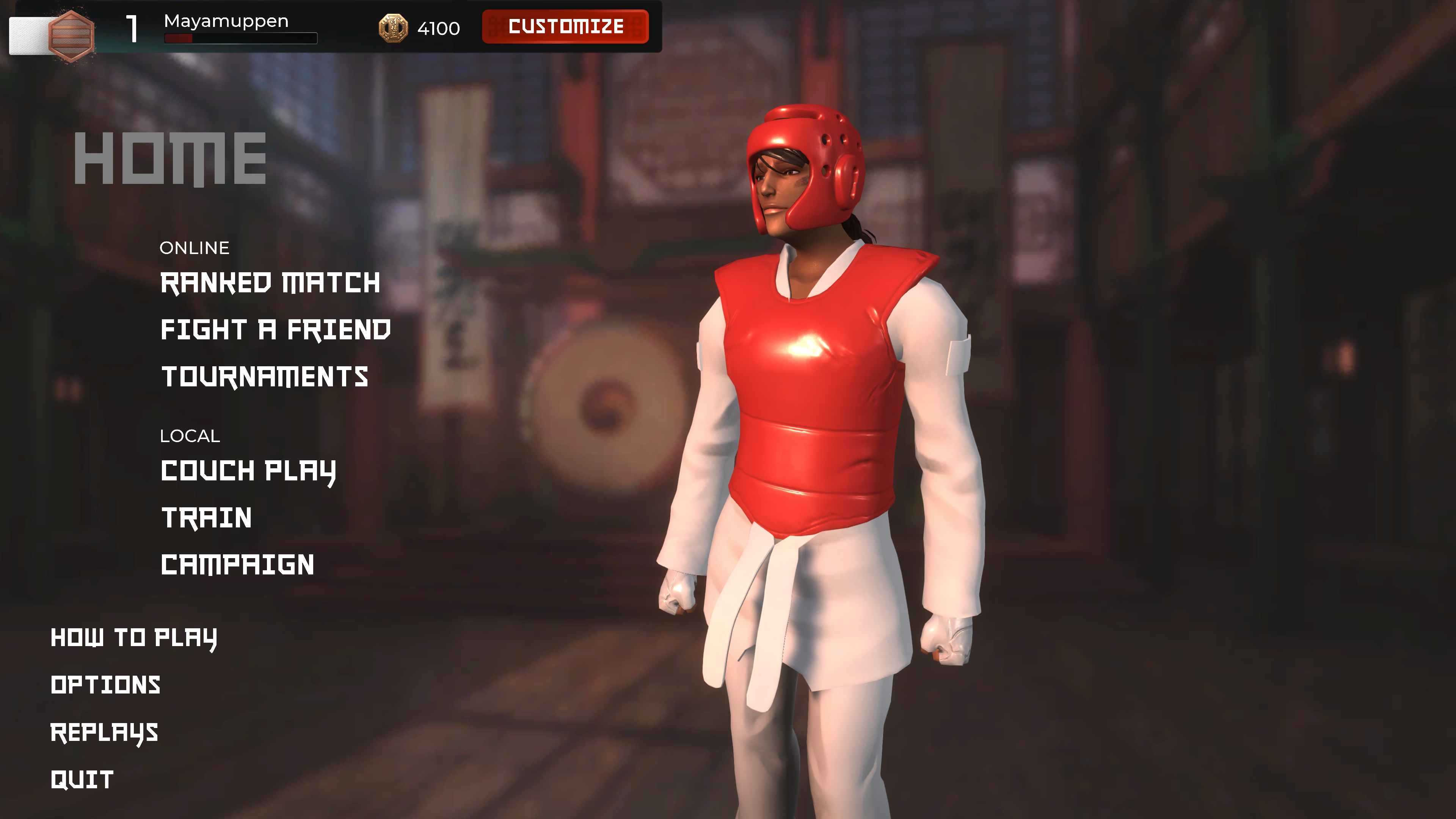 Taekwondo Grand Prix ภาพหน้าจอเกม