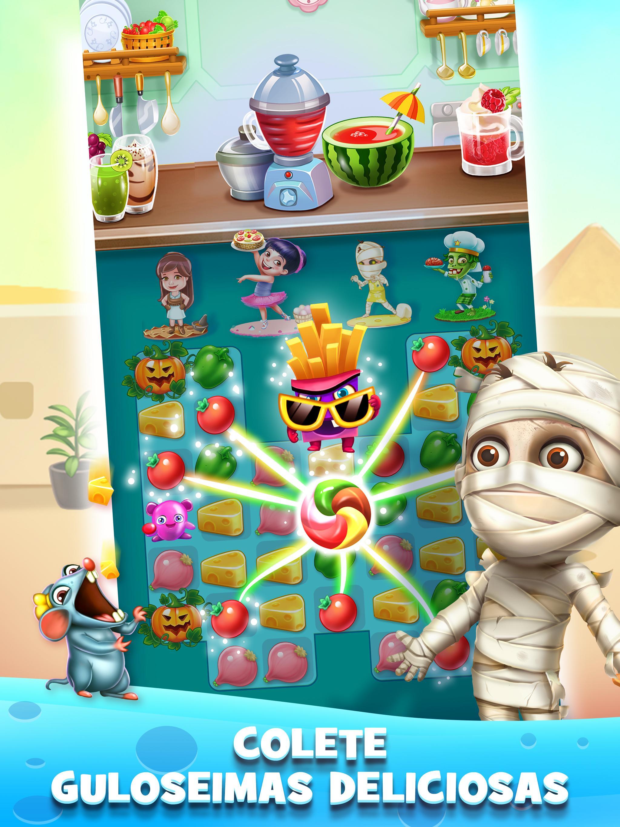 Captura de Tela do Jogo Fantastic Chefs: Combine e Coz