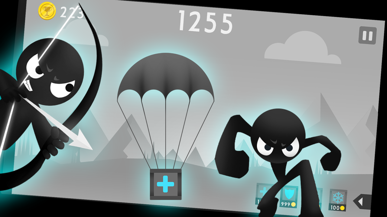 Stickman Archer Fight Game Screenshot
