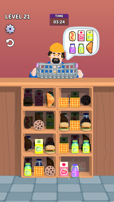 Grocery Grab! Game Screenshot
