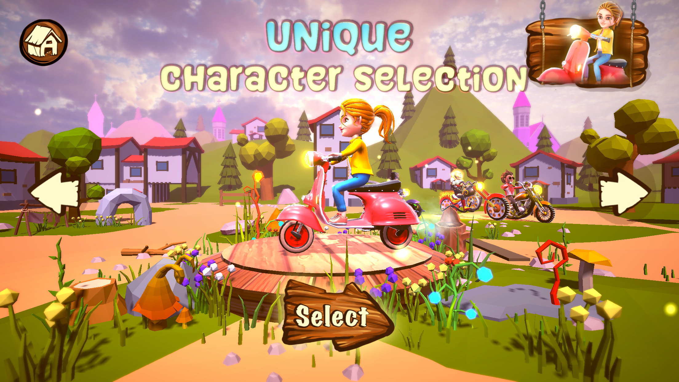 Dark Riders - Bike Game screenshot game