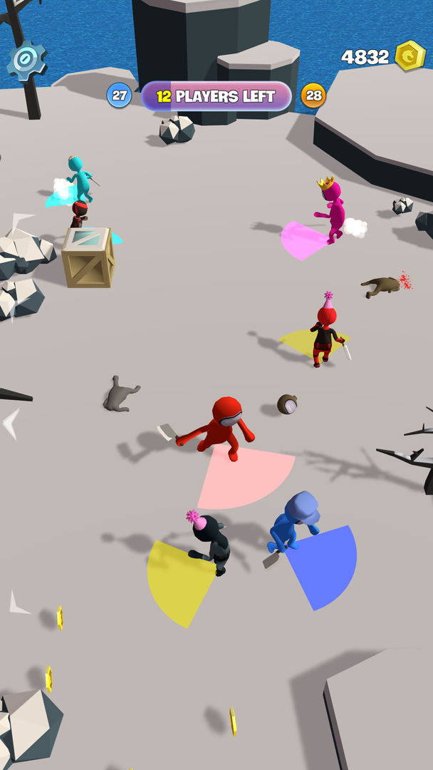 Stickman Smashers -  Clash 3D Impostor io games screenshot game