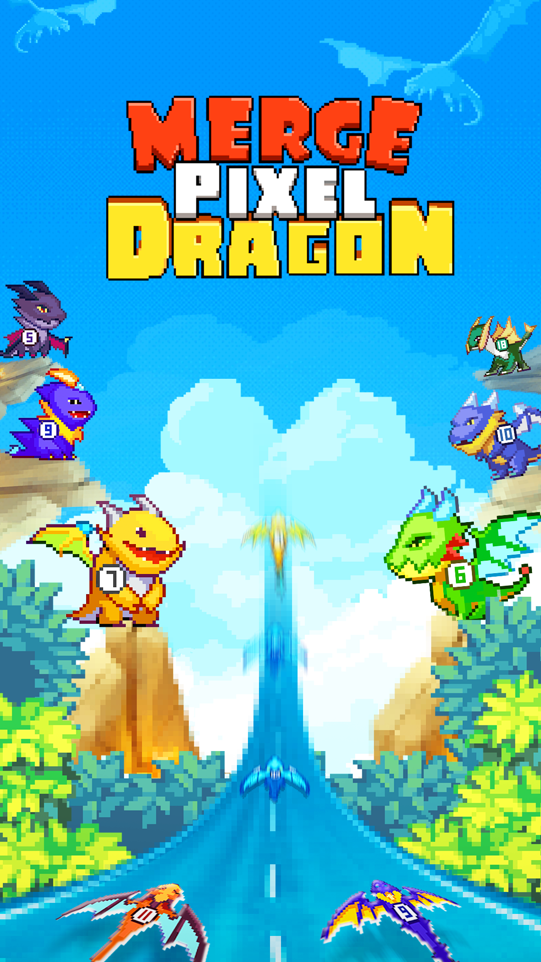 Merge PixelDragon Game Screenshot