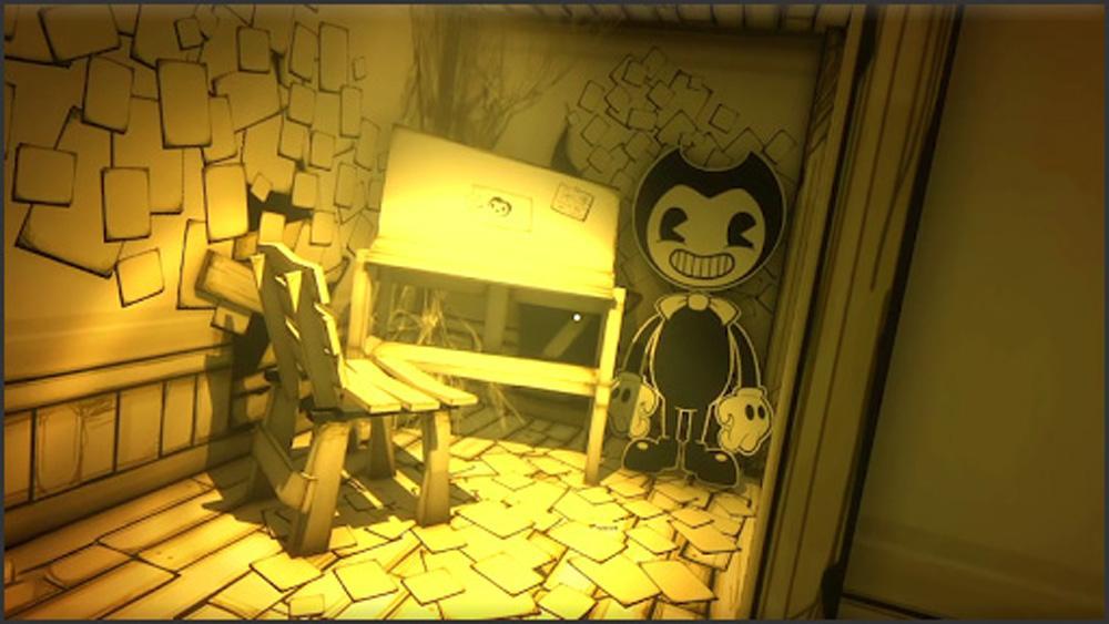 Screenshot of Bandy and adventure Ink machine : The Game