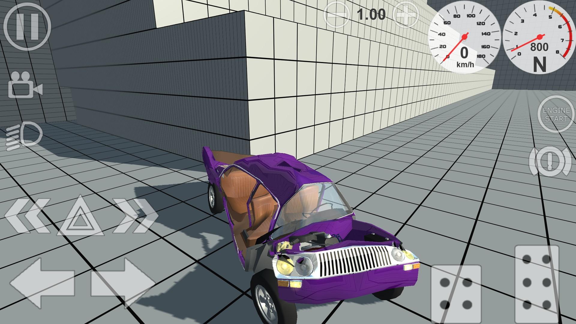 Not Simple Car Crash Game Screenshot