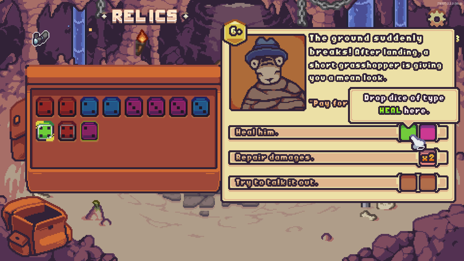 Die in the Dungeon: Origins Game Screenshot