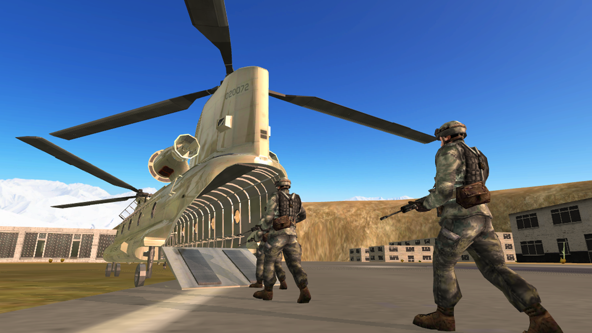 Army Helicopter Marine Rescueのキャプチャ