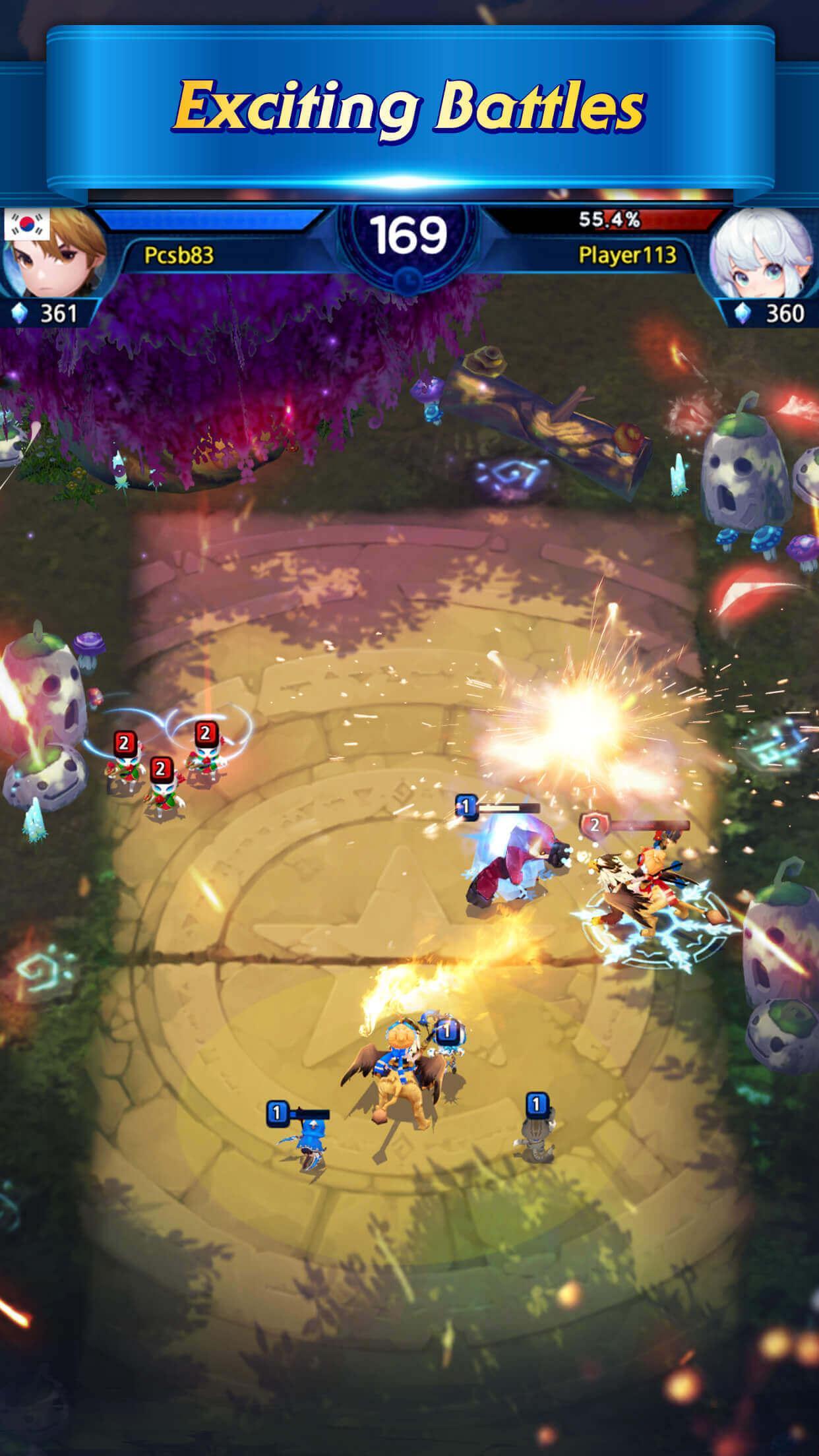 Screenshot 1 of Bintang Fantasi: Arena Pertempuran 1.0.5