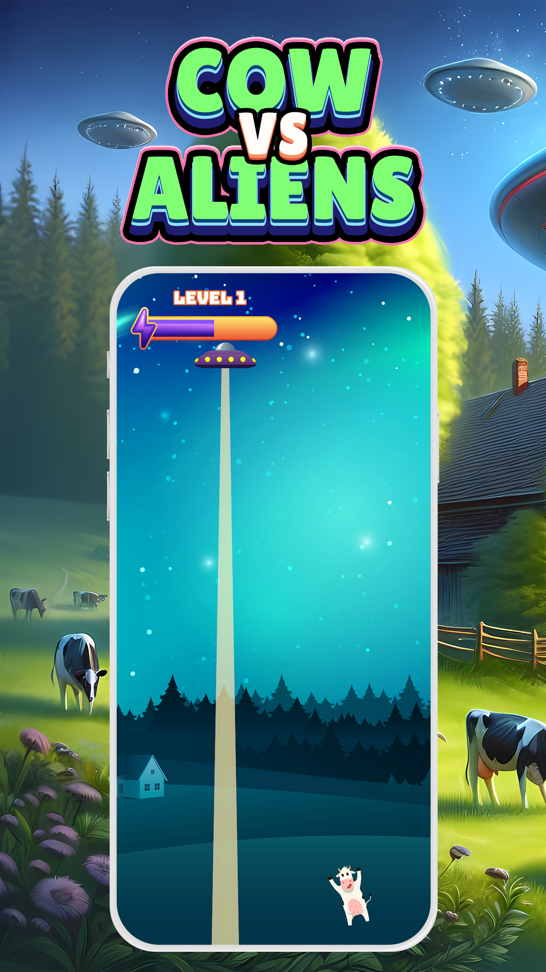 Cow vs Aliens android iOS apk download for free-TapTap