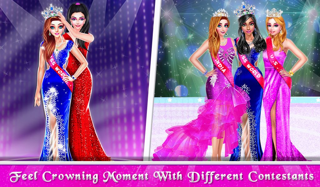 Miss World Dressup Games screenshot game