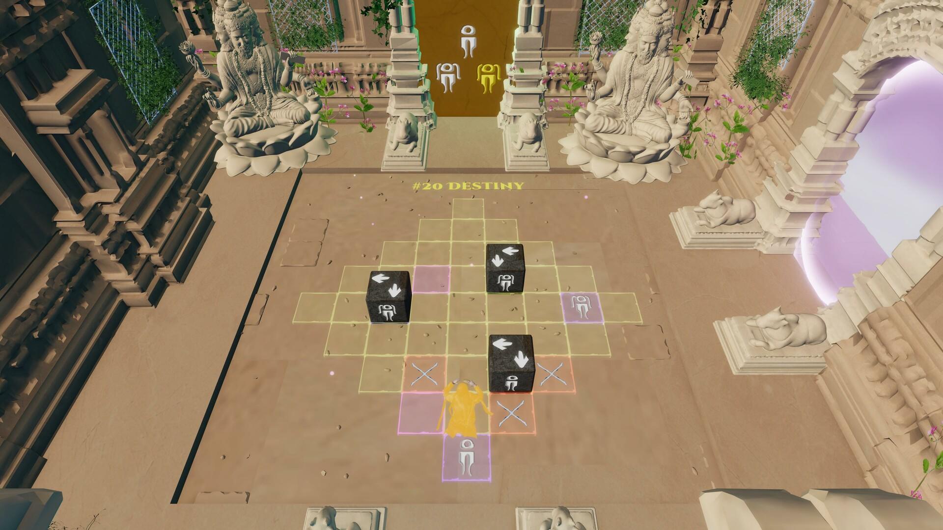 Temple of Causality Game Screenshot