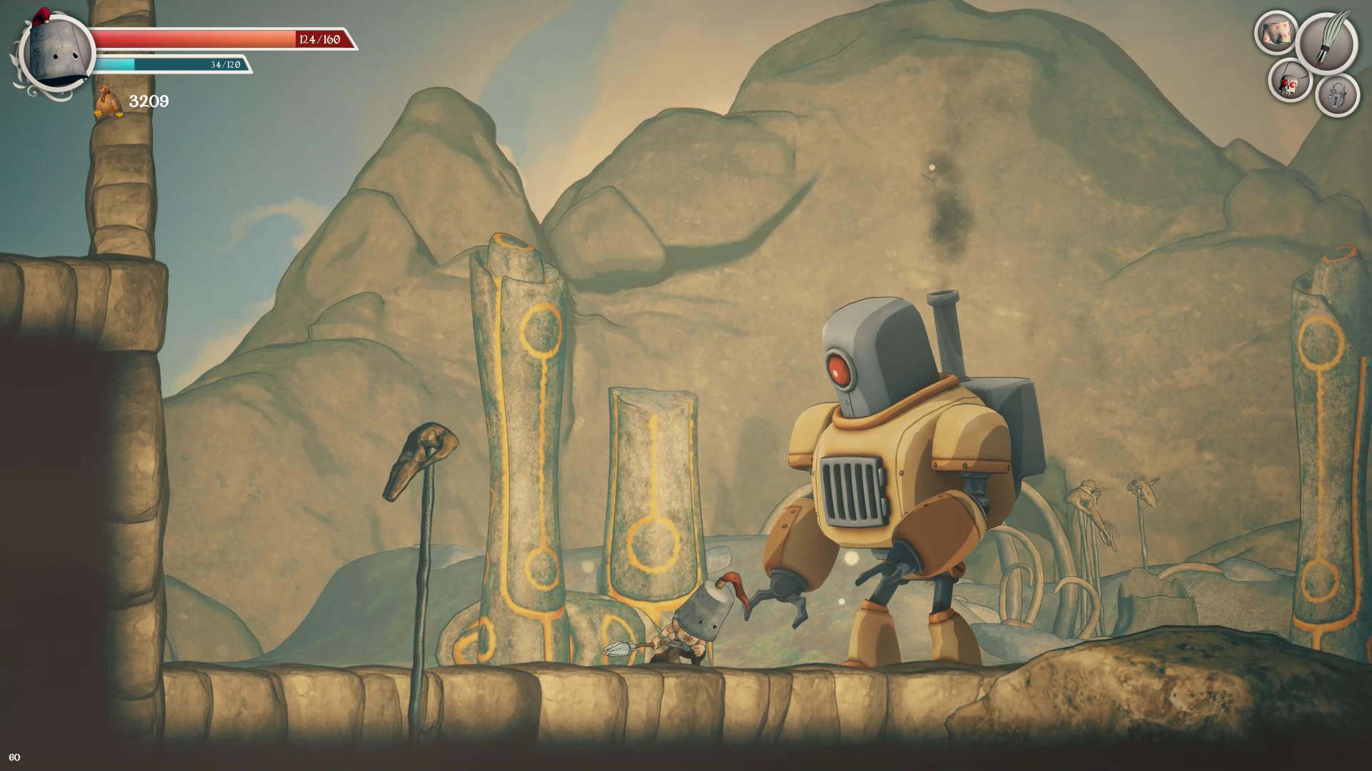 Clunky Hero Game Screenshot