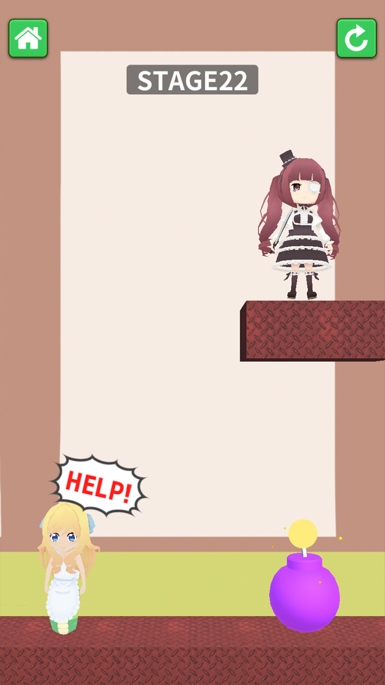 Cuplikan Layar Game Rescue！DROPKICK ON MY DEVIL！