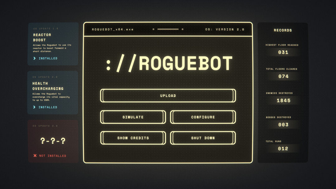 Screenshot of Roguebot