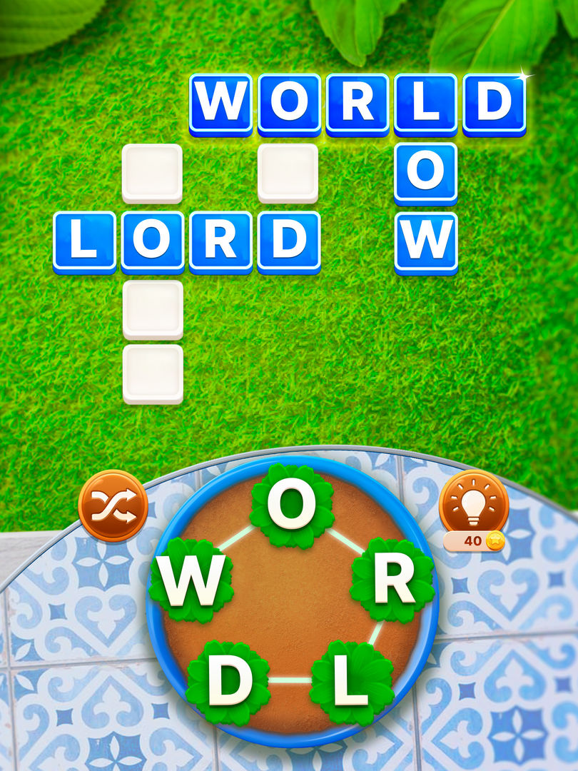 Word Garden : Crosswords screenshot game