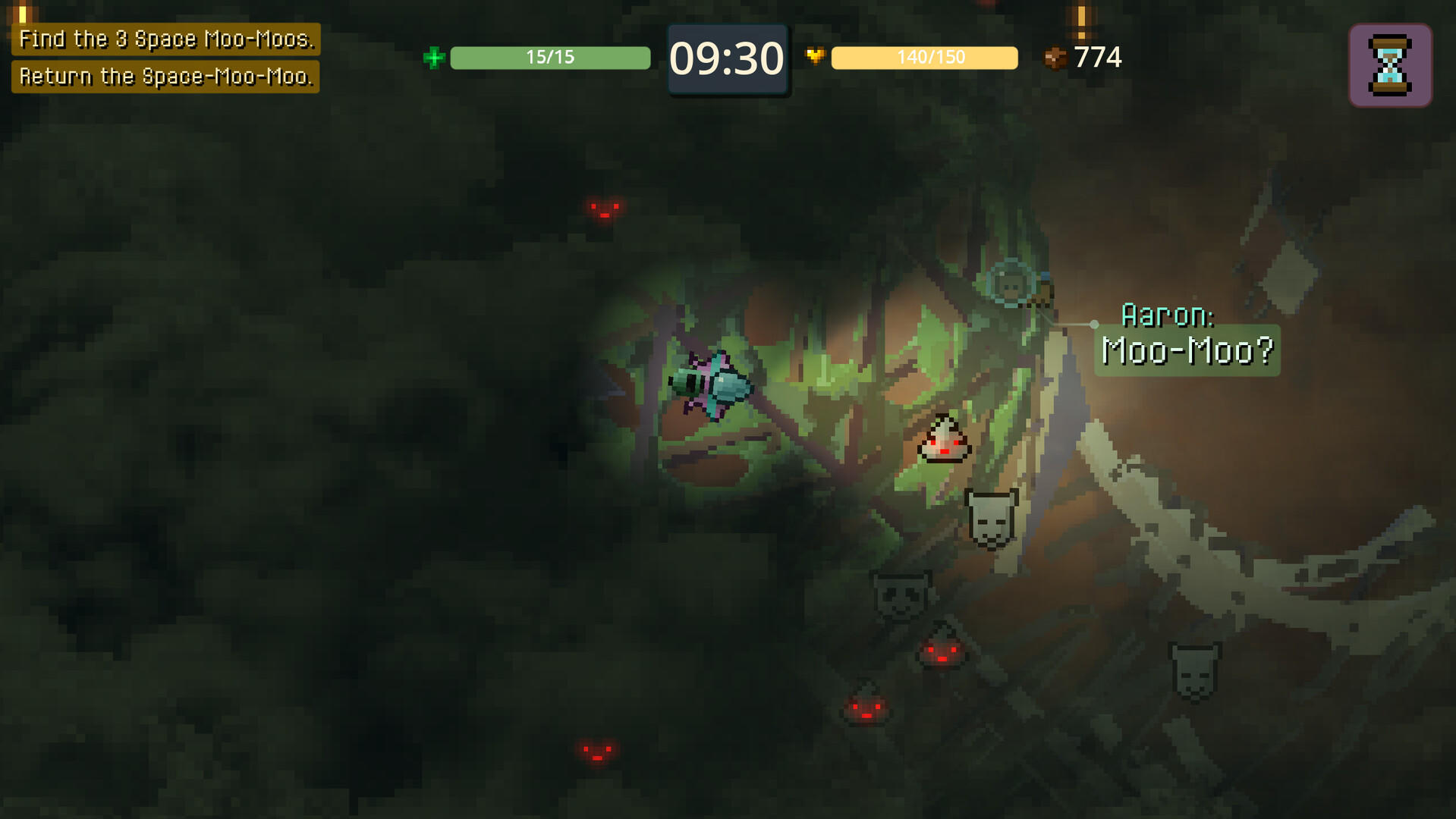 Cozy Space Survivors screenshot game
