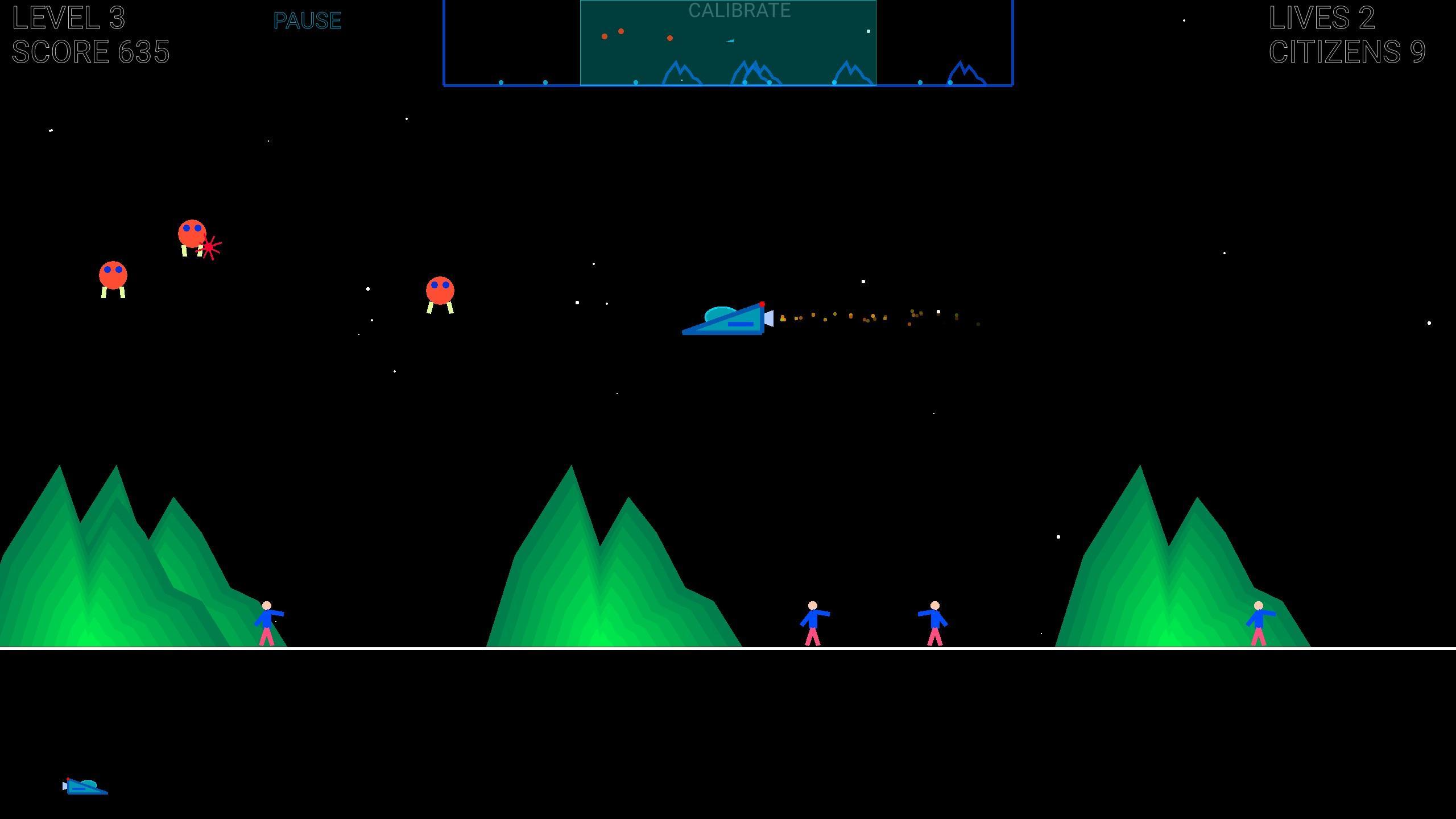 Defenders Game Screenshot