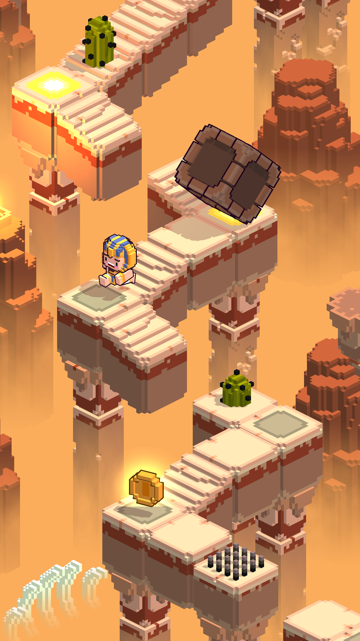 Cliff Hopper Game Screenshot
