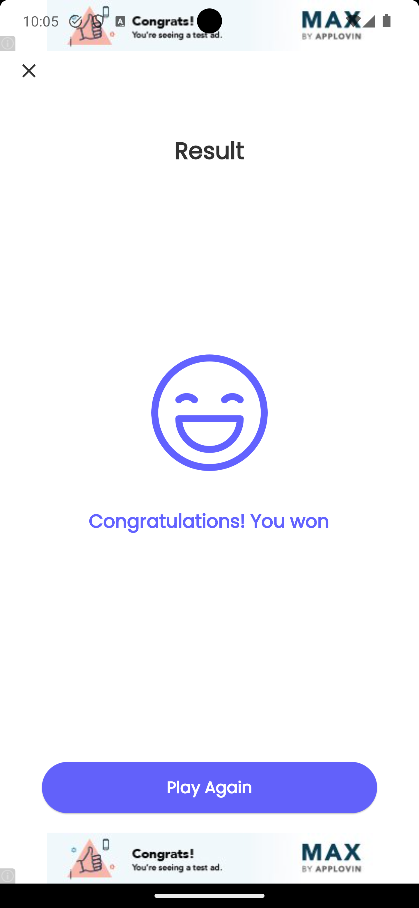 Screenshot of Tic Tac Toe