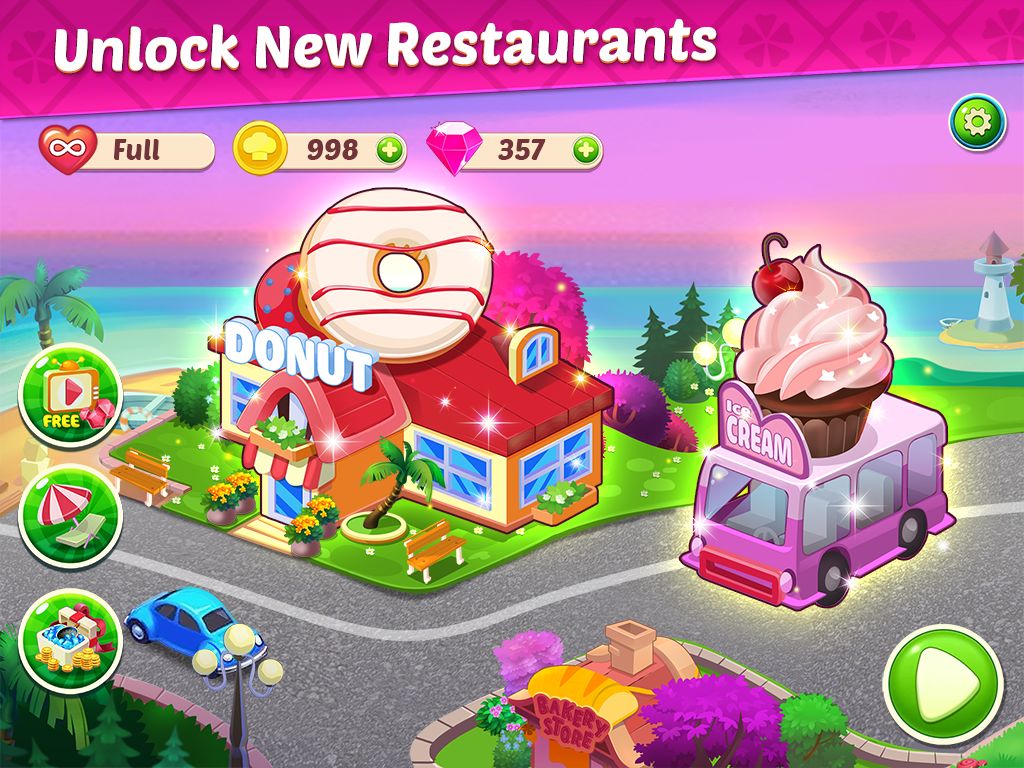 Screenshot of Cooking Tasty: The Worldwide Kitchen Cooking Game