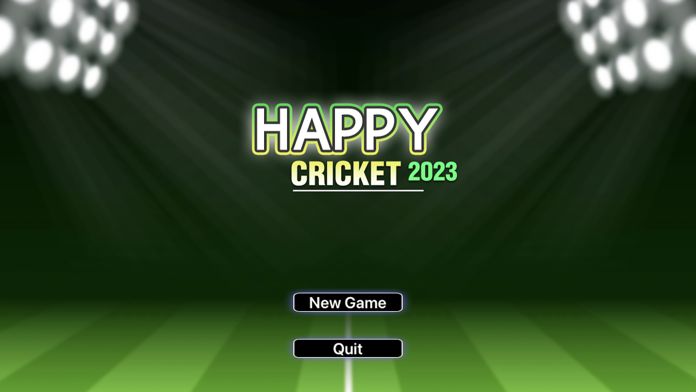 HappyCricket2023 Game Screenshot