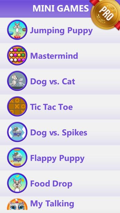 ! おしゃべりイヌ PRO - バーチャルペット: キッズゲーム ゲームのスクリーンショット