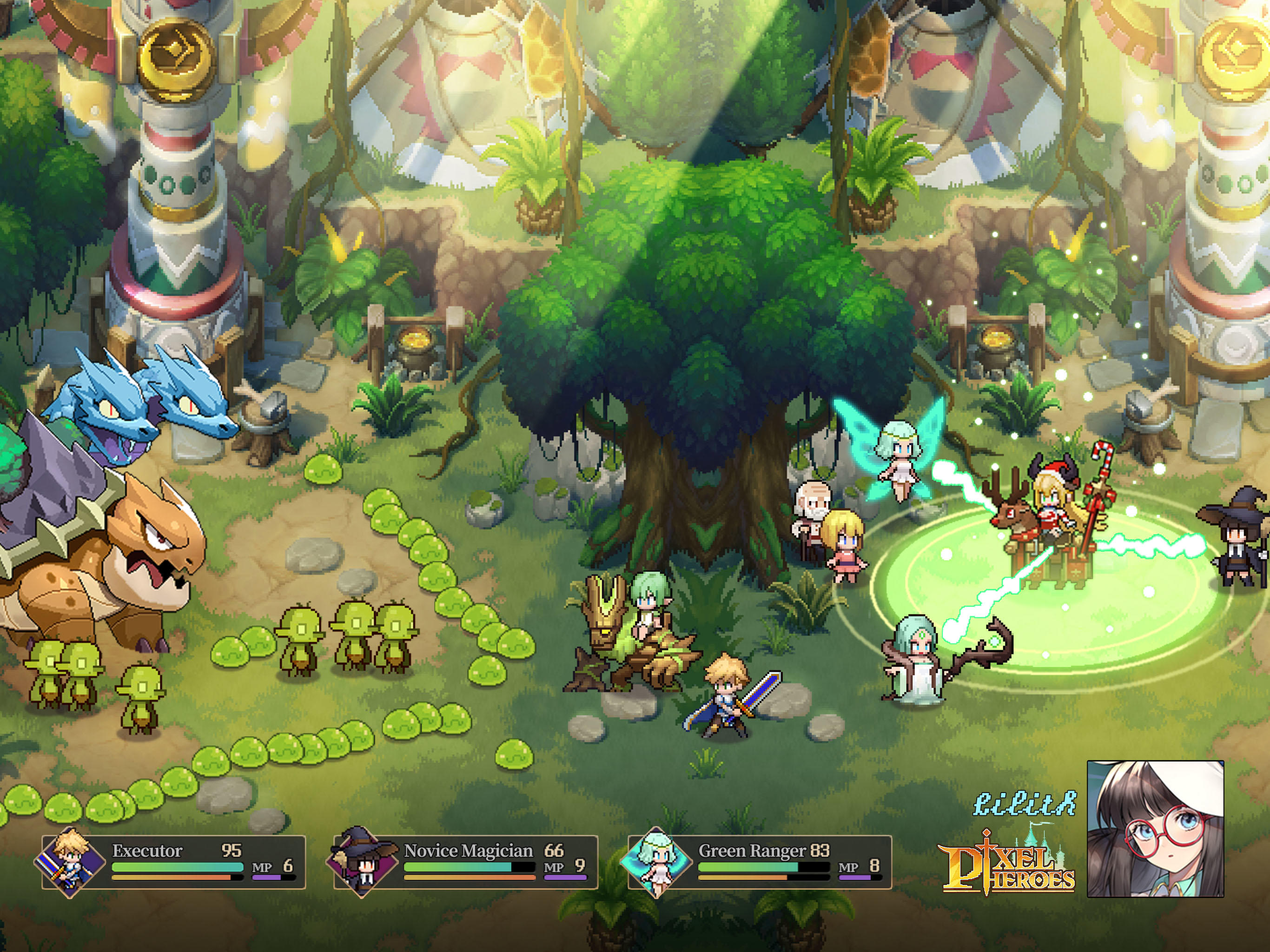 Pixel Heroes: Emond Saga Game Screenshot